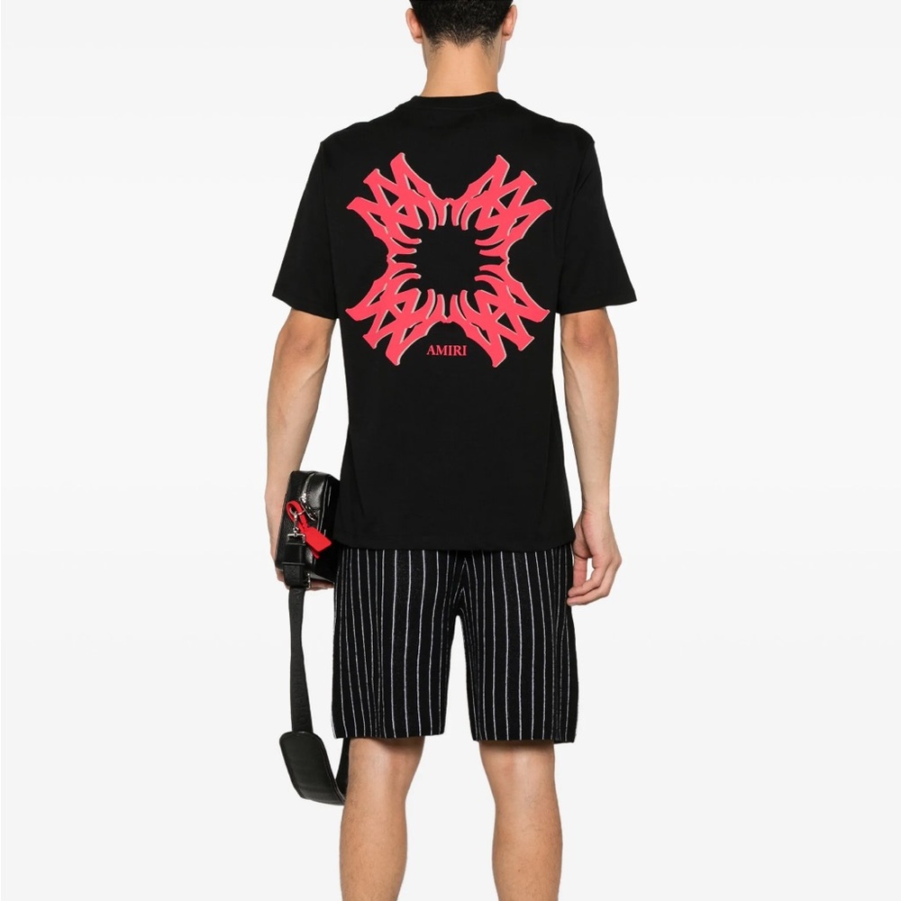 NWT Amiri Black MA Quad Shirt - Picture 6 of 9